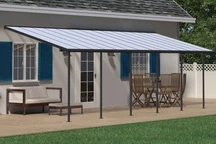 Алюмінієвий терасовий навіс Sierra Palram 3 x 8,5 м сірий