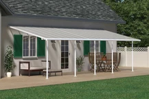 Алюмінієвий терасовий навіс Sierra Palram 3 x 9,15 м білий