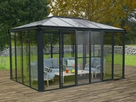 Інструкція по збірці ексклюзивної алюмінієвої альтанки Ledro Palram 3 x 4,3 м