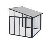 Веранда Сан-Ремо Palram зимовий сад 3 х 3 м сірий