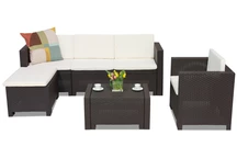 Лаунж-меблі для відпочинку Colorado Relax Corner 5 коричневий Bica техноротанг