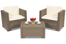 Набір для тераси Colorado Terrace 2 cappuccino Bica technorattan
