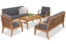 Садові меблі з акації Danang Coffee 8 Garden Point