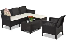 Набір меблів для вітальні Venezia Relax Corner 5 Bica коричневий техноротанг