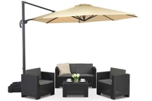 Парасолька Garden Point бежева Pisa 3,5 м