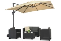 Парасолька Garden Point бежева Siena 3x3м