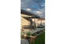 Антрацитовий терасовий навіс Santana 3x3 Garden Point