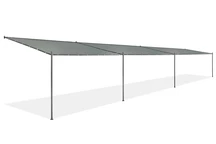Антрацитовий терасовий навіс Genoa 3 x 12м Garden Point