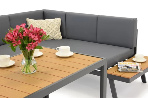 Набір садових меблів Adria Garden Point антрацит