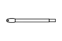 Деталь № 8 для тунелів Garden Point 3x8м і 3x8м з дверима