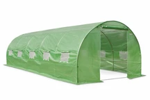 Плівковий тунель зелений з металевим каркасом 3x8м Garden Point